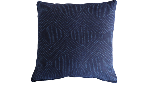 Indoor/Outdoor Pillow ~ Enrich Indigo