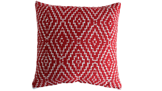 Indoor/Outdoor Pillow ~ Capra Crimson