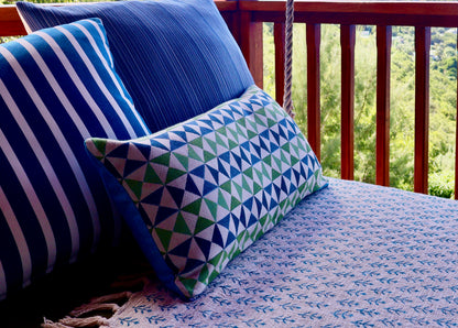 Indoor/Outdoor Pillow ~ Array Calypso