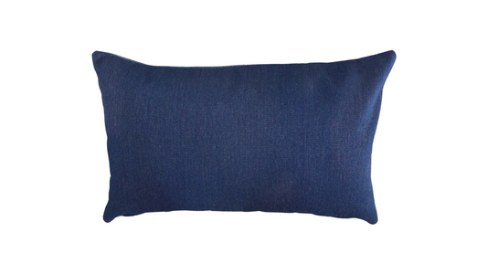 Indoor/Outdoor Pillow ~ Demo Indigo