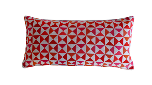 Indoor/Outdoor Pillow ~ Array Sangria