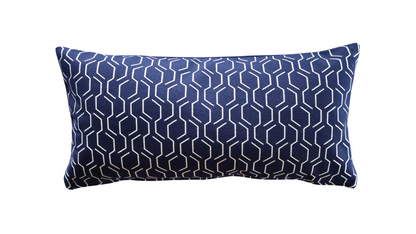 Indoor/Outdoor Pillow ~ Adaptation Indigo