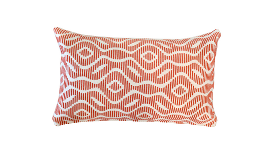 Indoor/Outdoor Pillow ~ Welcome Guava